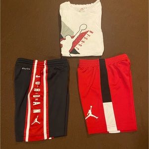 Boys 3pc Jordan bundle SzM 5-6 yrs